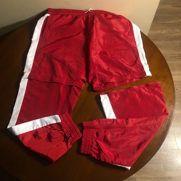NWT Fashion Nova Brooklyn Track Set - Red/White XXL - Picture 6 of 14